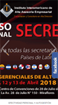 Mobile Screenshot of congresosecretarias.com